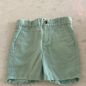 Janie and Jack Light Green Shorts